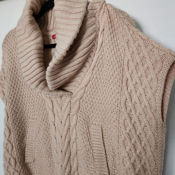 Saks Fifth Avenue Womens Chunky Oversized Cowl Neck Wool Blend Sweater  Small - Picture 4 of 8